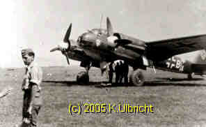 Eine Ju 88 in Russland